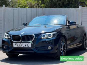 2018 (18) - 218i 1.5 Sport Convertible 2dr Petrol Manual Euro 6 (s/s) (136 ps)