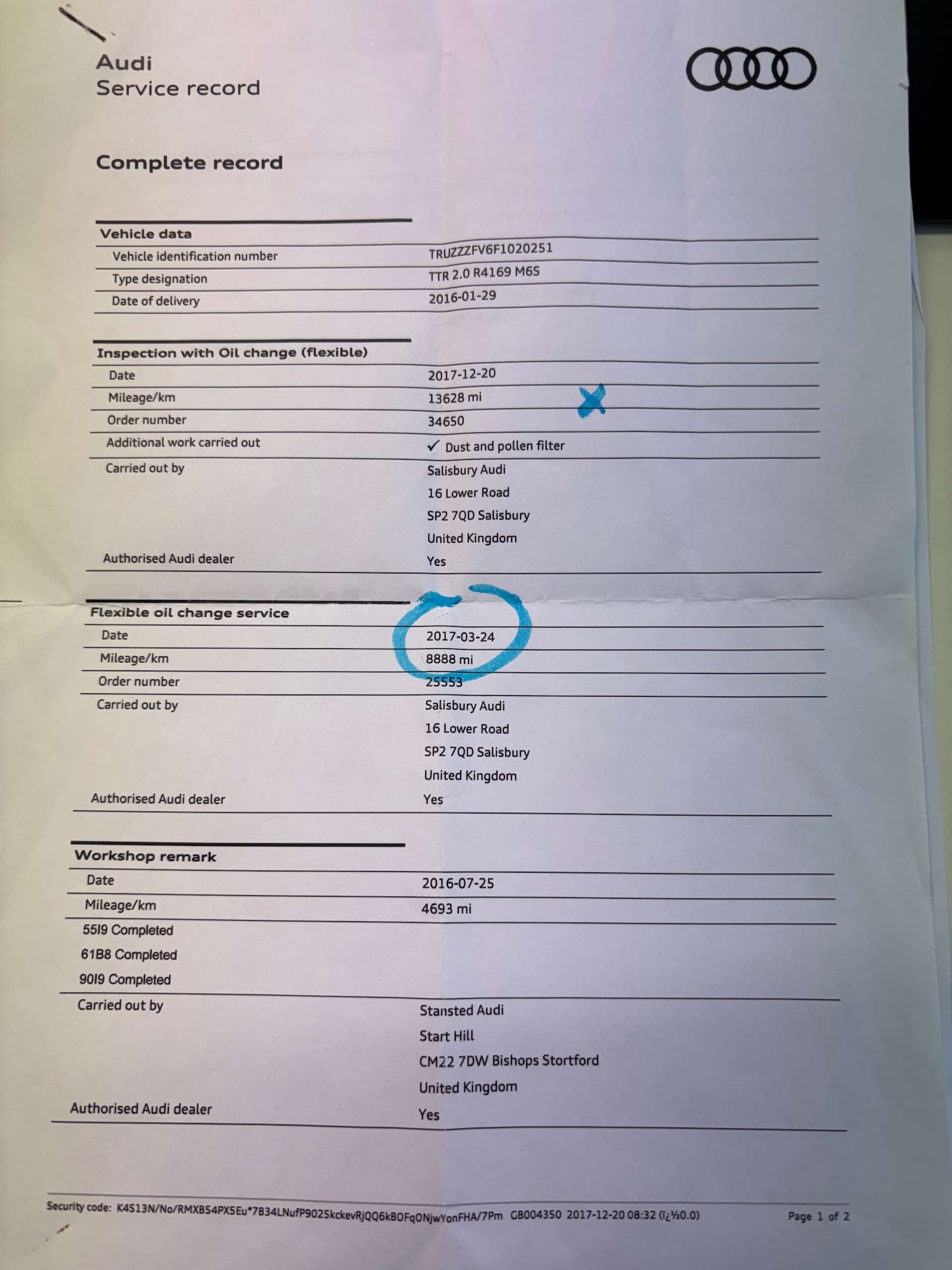 Used Audi TT 2016 for sale - 78134647: Photo 31