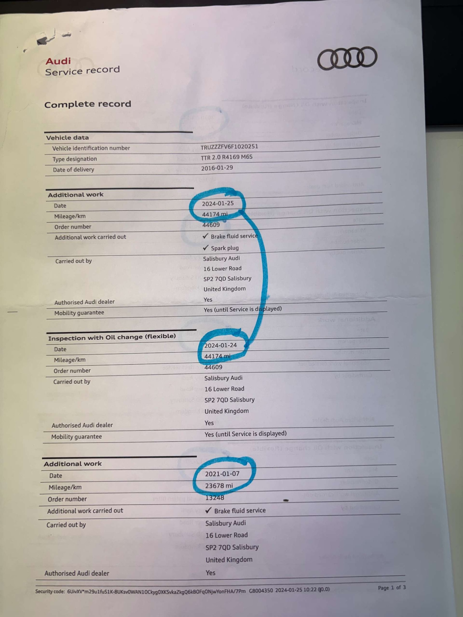 Used Audi TT 2016 for sale - 78134647: Photo 33