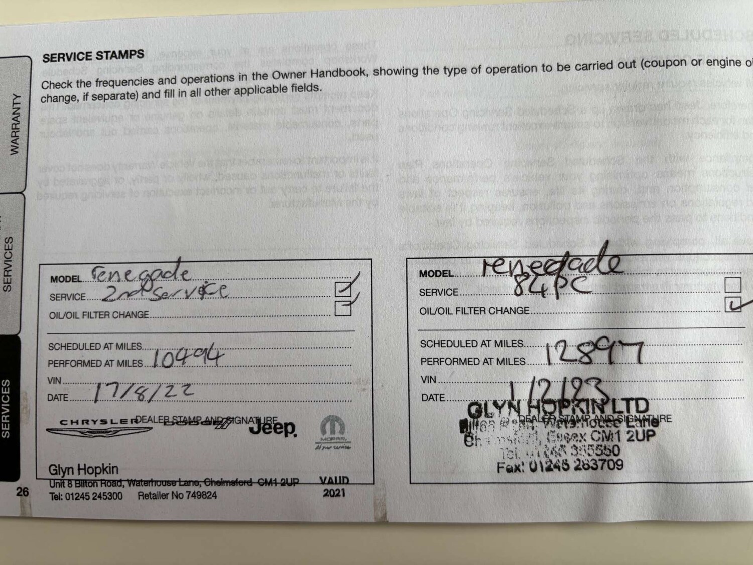 Used Jeep Renegade 2020 for sale - 78201107: Photo 26