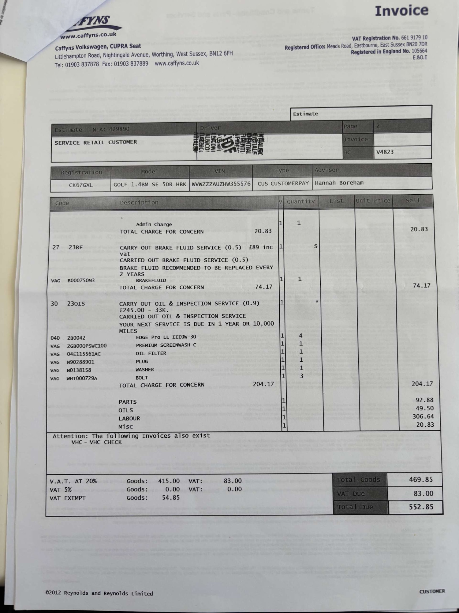 Used Volkswagen Golf 2017 for sale - 77690651: Photo 38