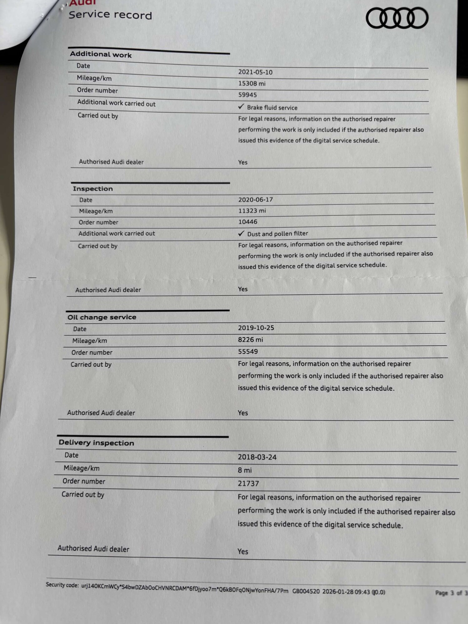 Used Audi RS4 2018 for sale - 78213088: Photo 33