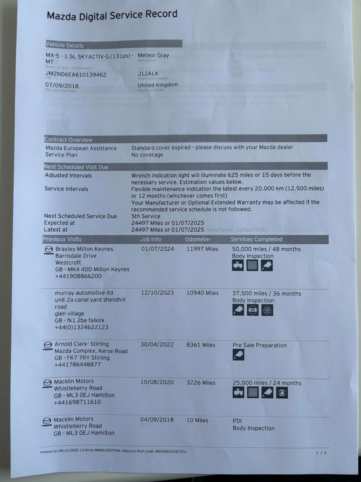 Used Mazda MX-5 2018 for sale - 77224811: Photo 31