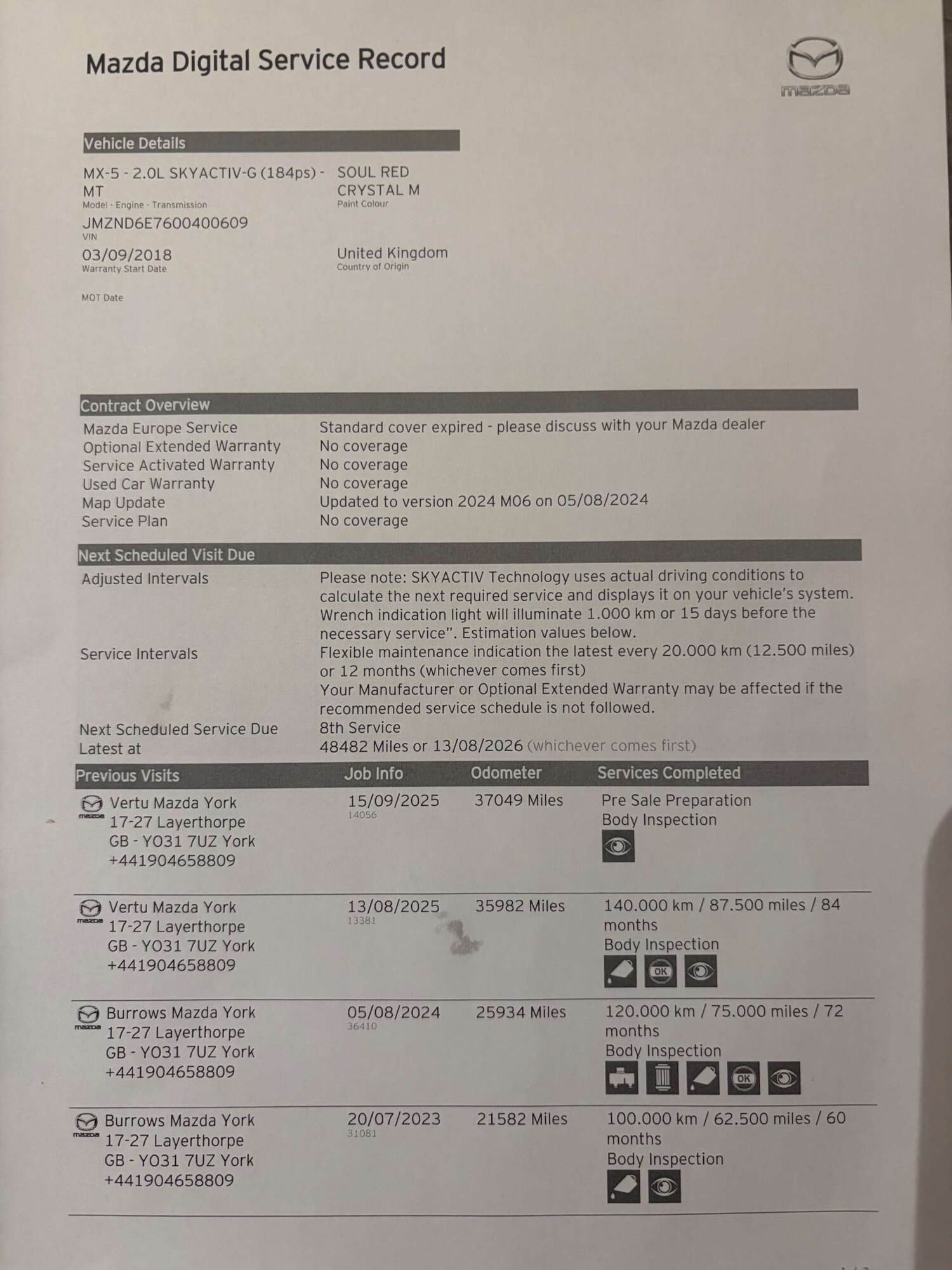 Used Mazda MX-5 2018 for sale - 76533571: Photo 30