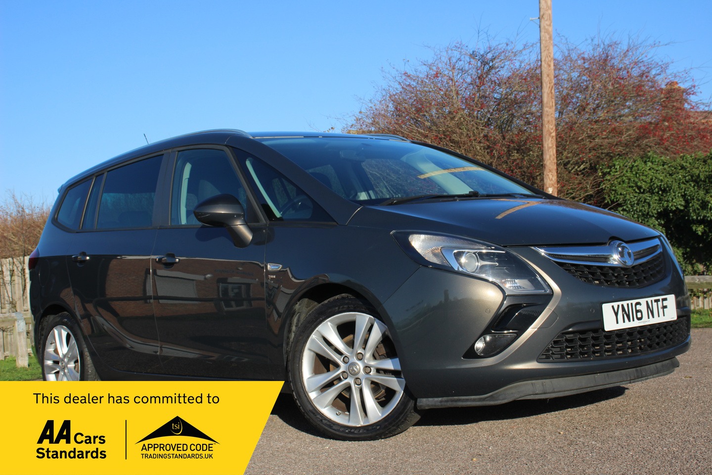 Used Vauxhall Zafira 2016 for sale - 76600021: Photo 1