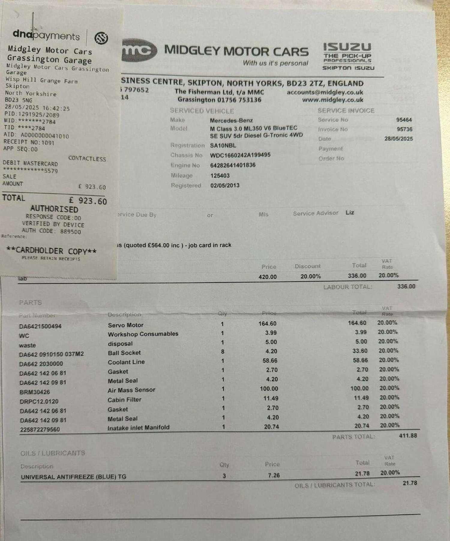 Used Mercedes-Benz M Class 2013 for sale - 77385339: Photo 31