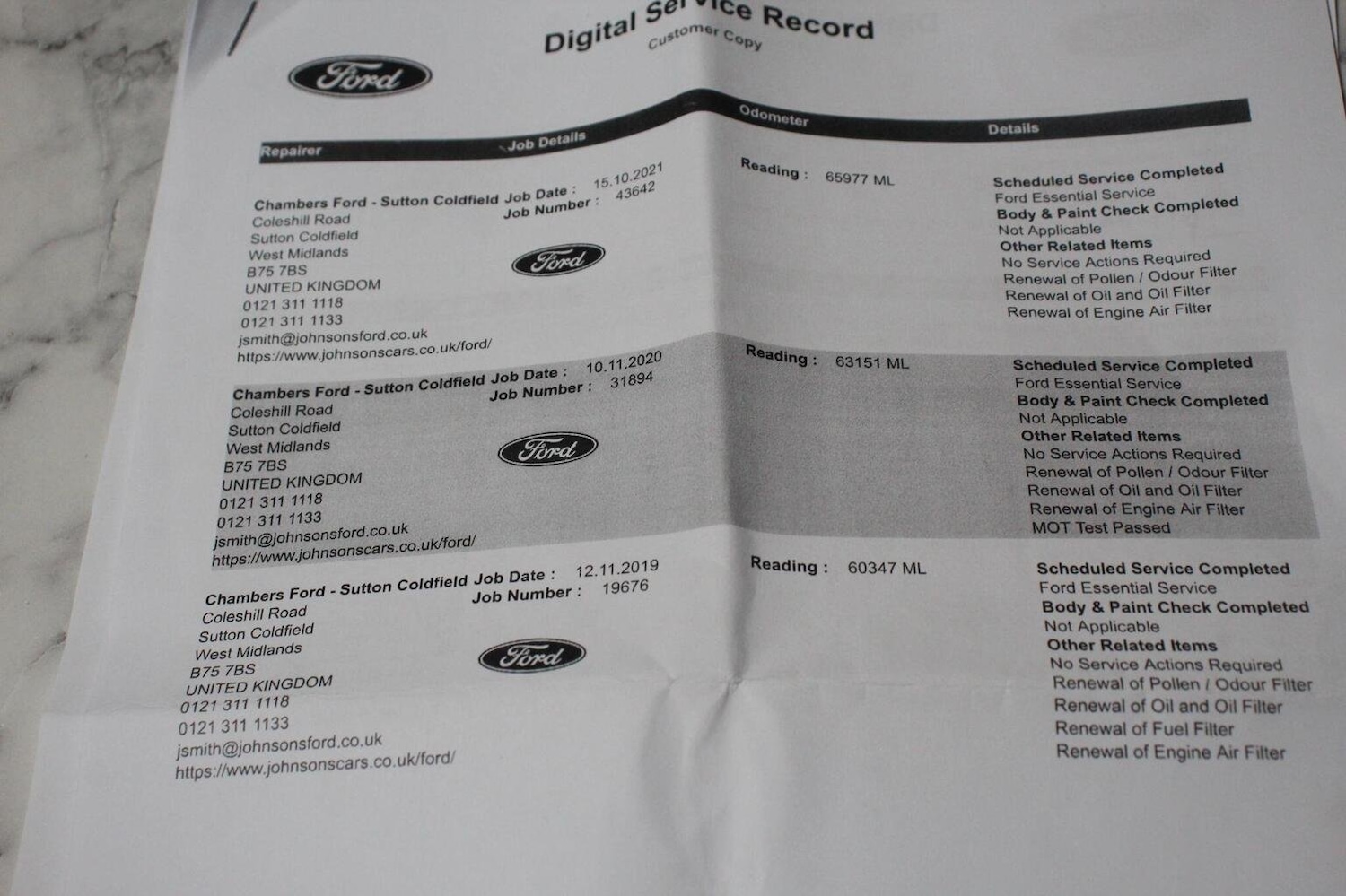 Used Ford S-Max 2009 for sale - 76418373: Photo 51