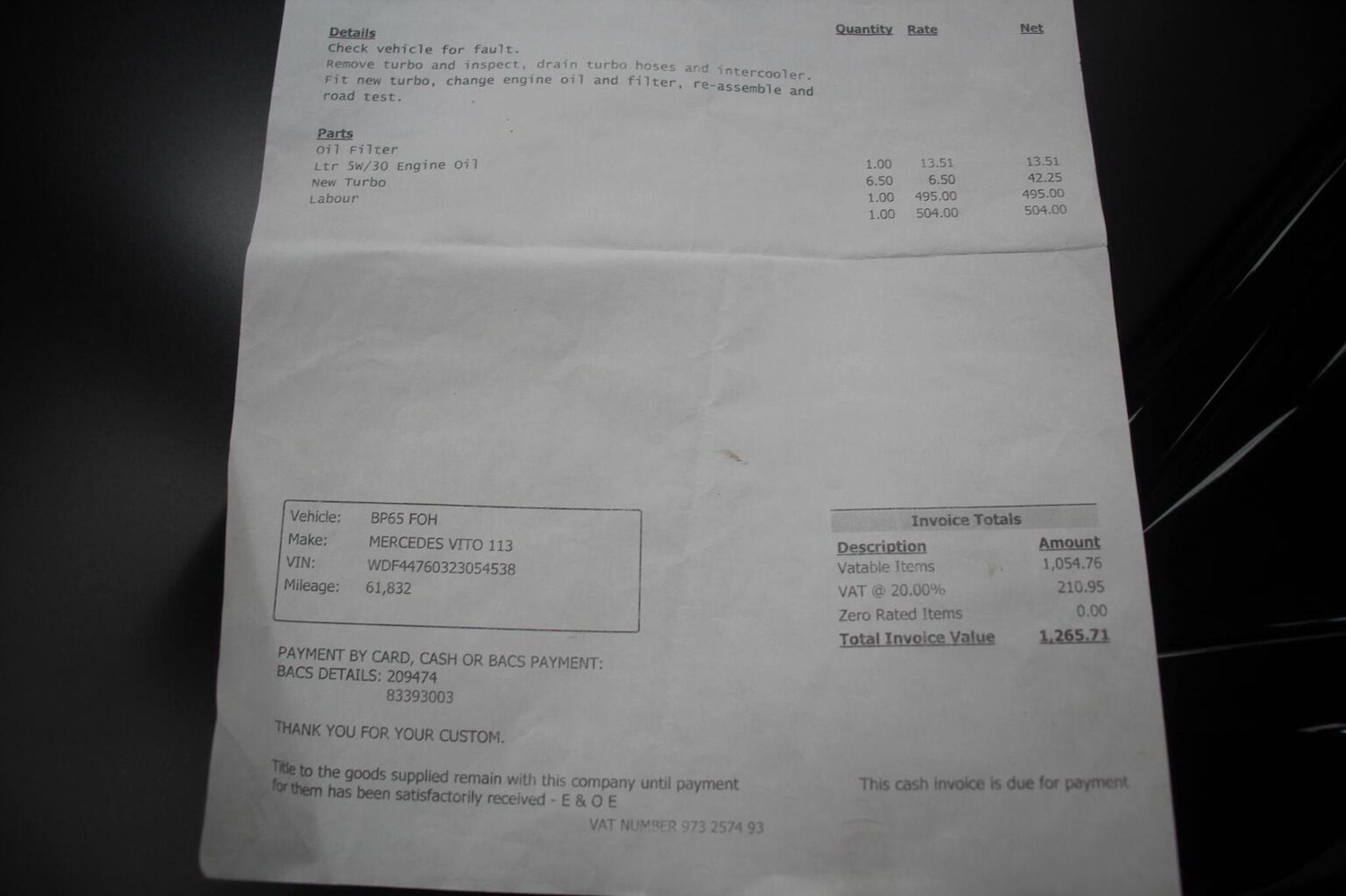 Used Mercedes-Benz Vito 2015 for sale - 76497383: Photo 51