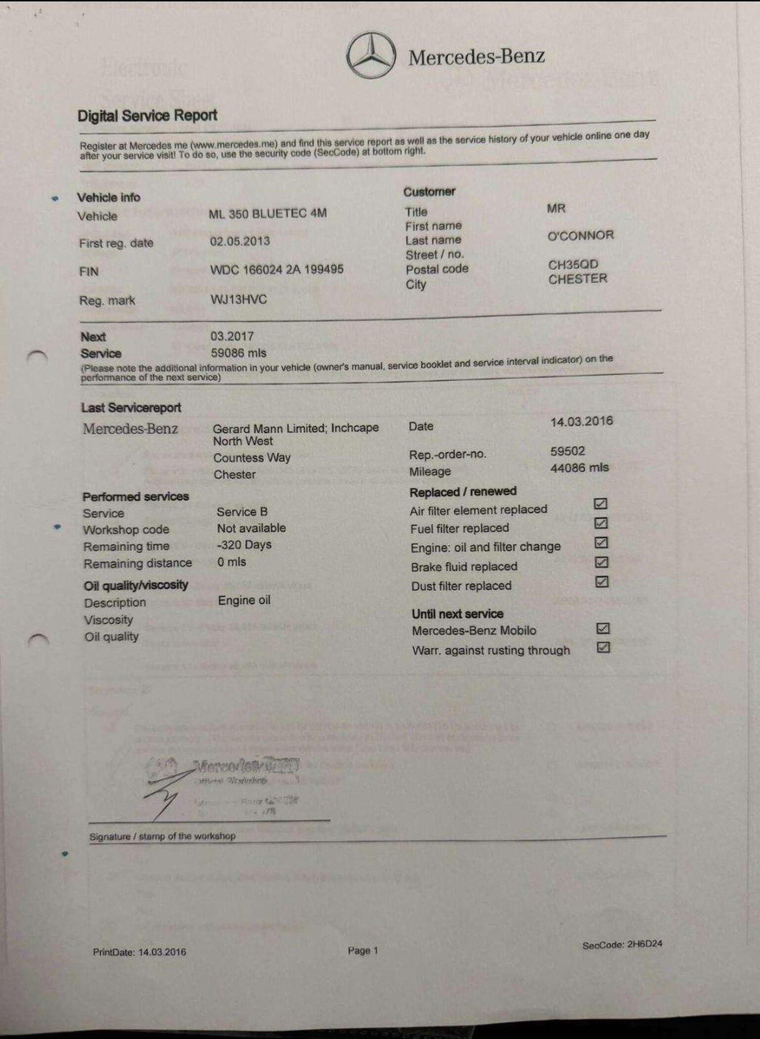 Used Mercedes-Benz M Class 2013 for sale - 77656407: Photo 21