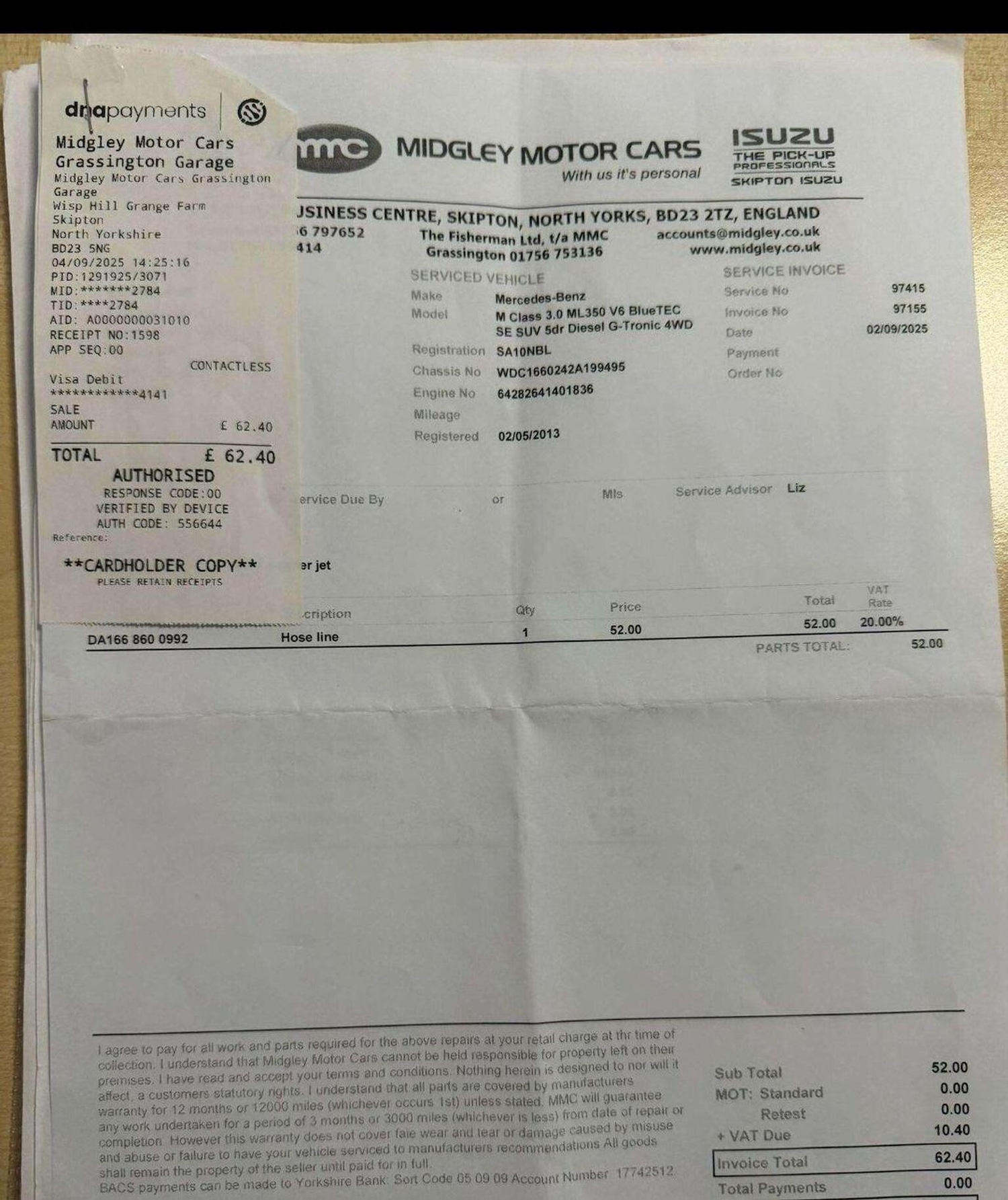 Used Mercedes-Benz M Class 2013 for sale - 77656407: Photo 33