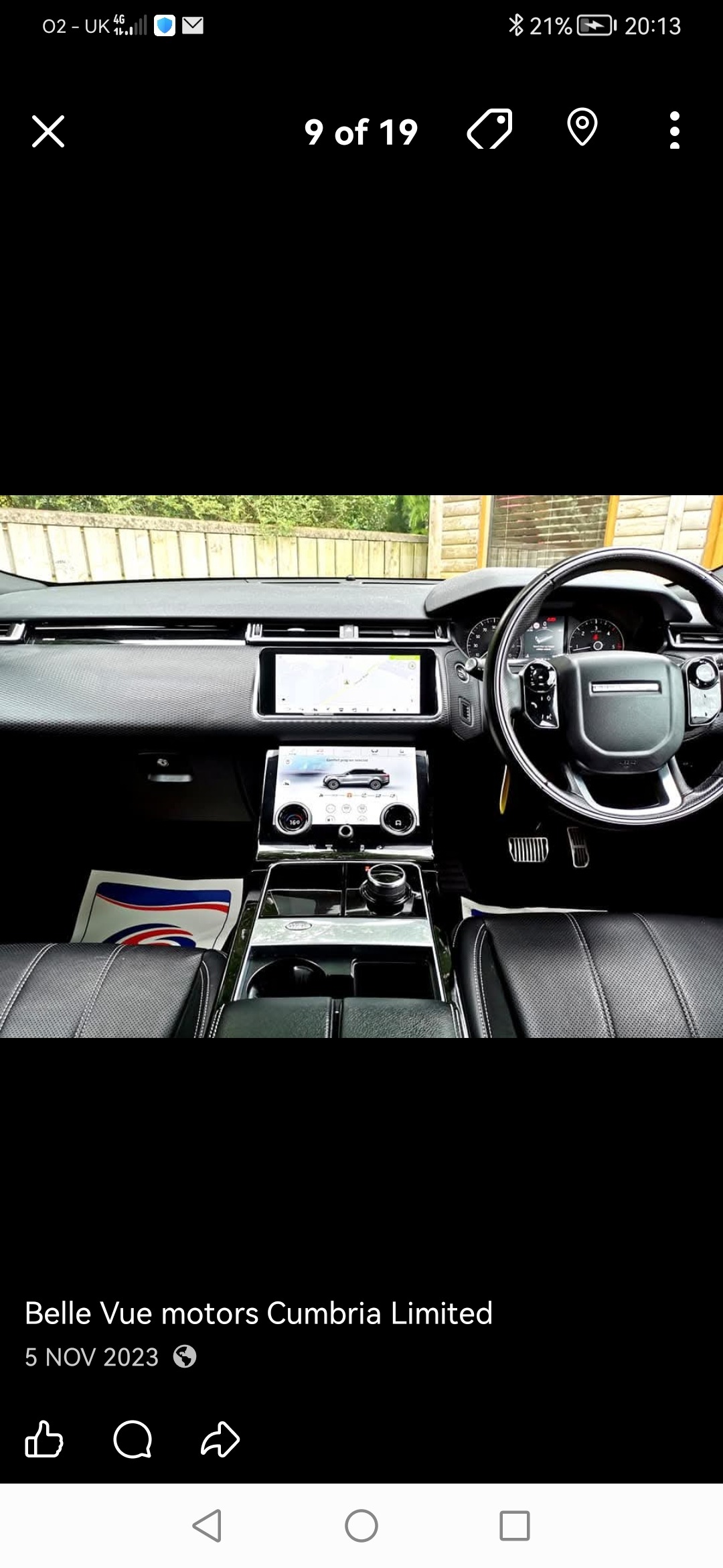 Used Land Rover Range Rover Velar 2018 for sale - 78163572: Photo 10