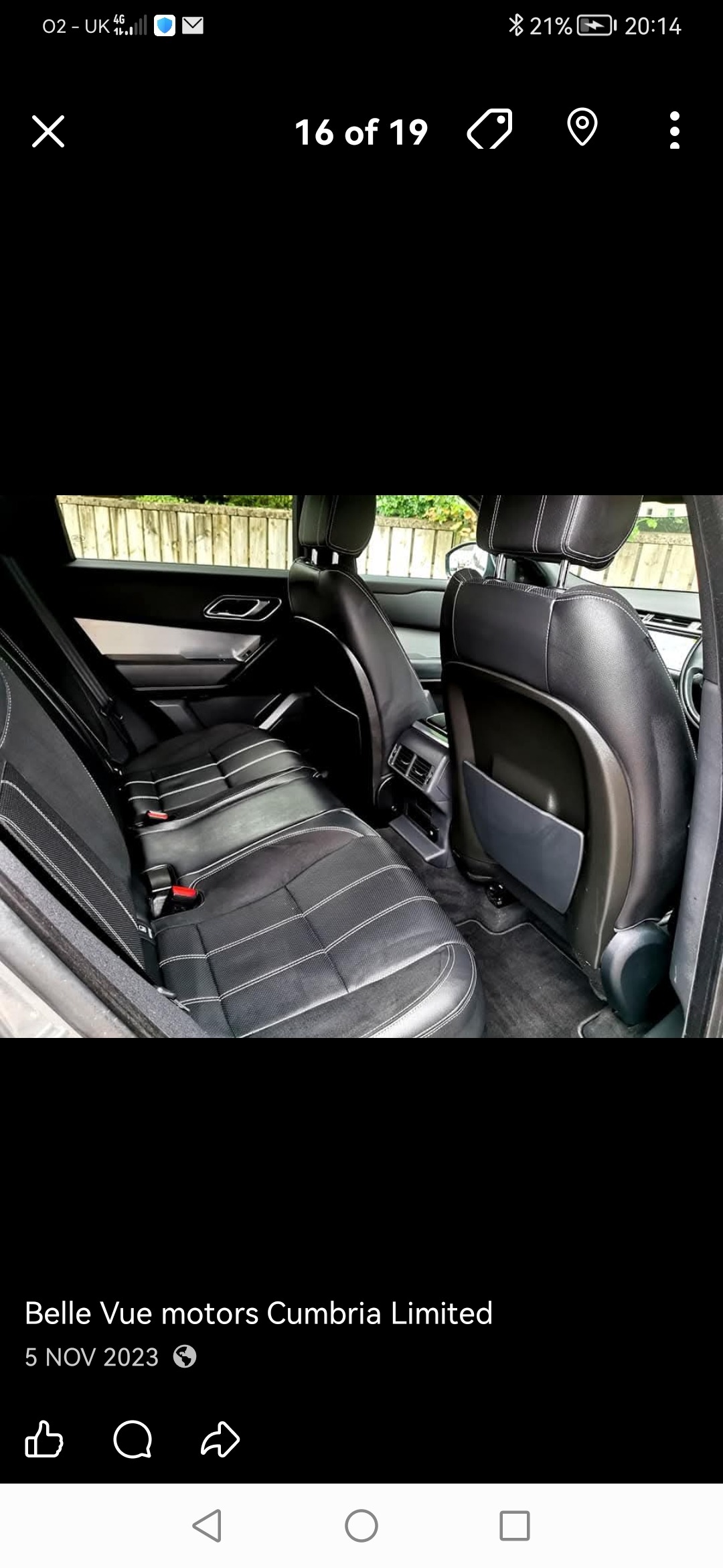 Used Land Rover Range Rover Velar 2018 for sale - 78163572: Photo 17