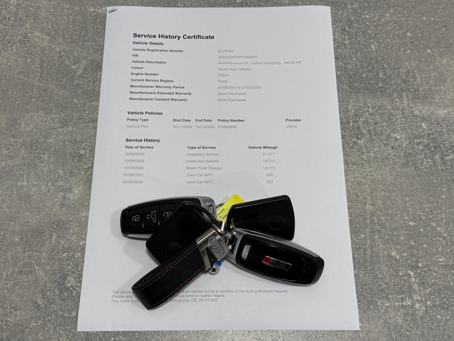 Used Audi RS e-tron GT 2023 for sale - 76942620: Photo 7