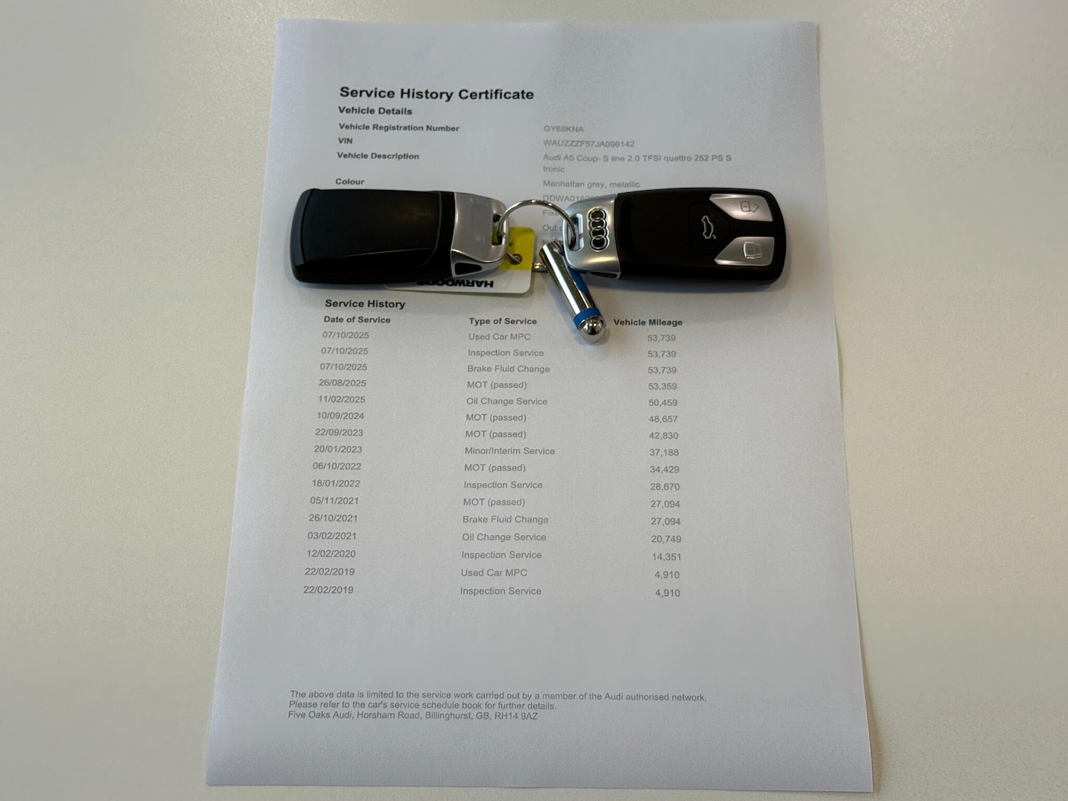 Used Audi A5 2018 for sale - 76456828: Photo 6