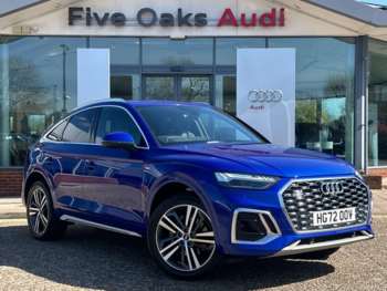 (72) - 2.0 TFSI 45 S line Sportback 5dr Petrol S Tronic quattro Euro 6 (s/s) (265