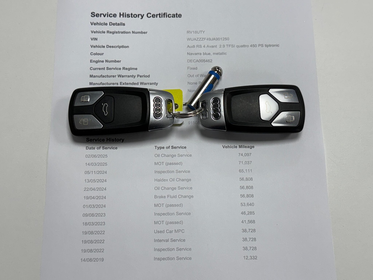 Used Audi RS4 2018 for sale - 77524888: Photo 7