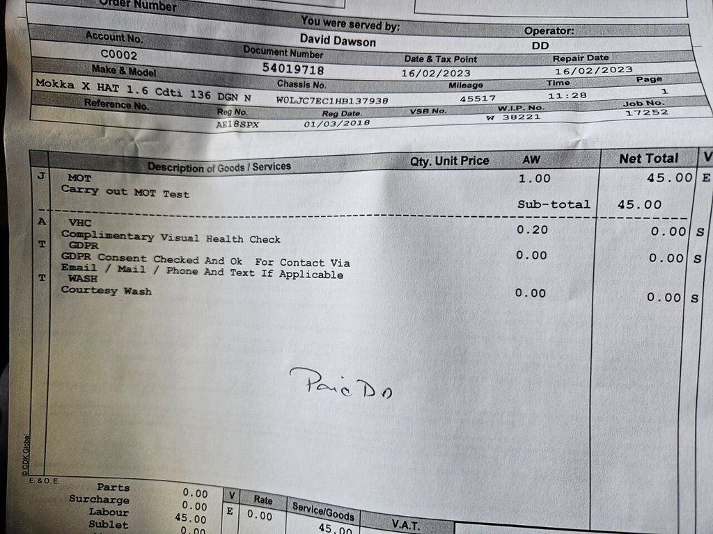 Used Vauxhall Mokka X 2018 for sale - 77720339: Photo 40