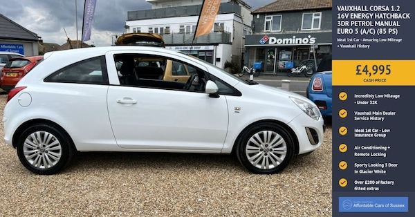 Used Vauxhall Corsa 2013 for sale - 75411352: Photo 8