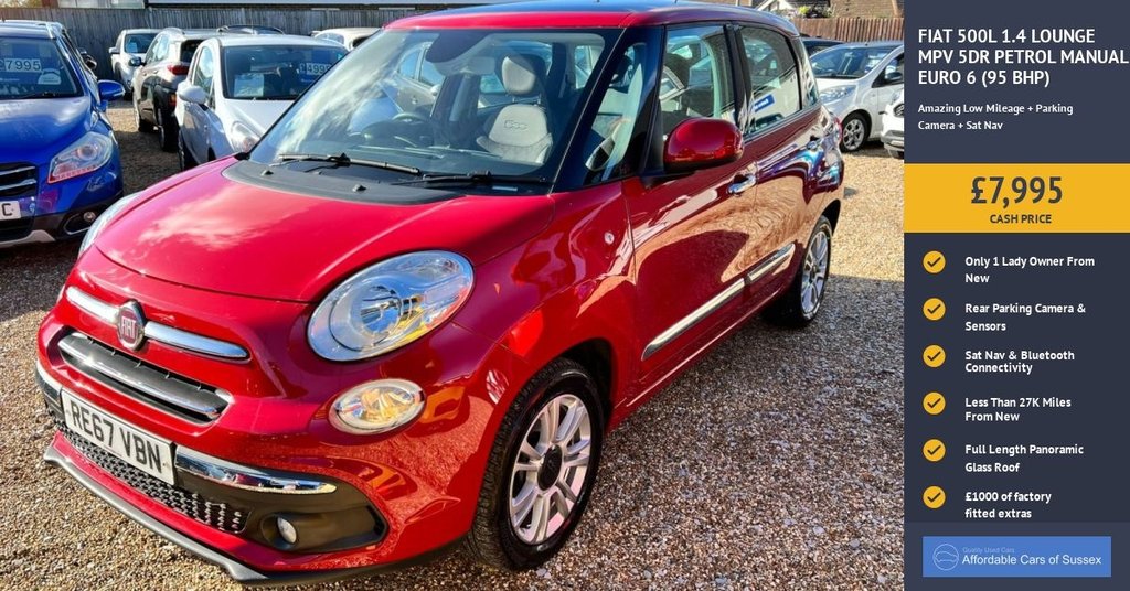 Used Fiat 500L 2017 for sale - 76368252: Photo 11