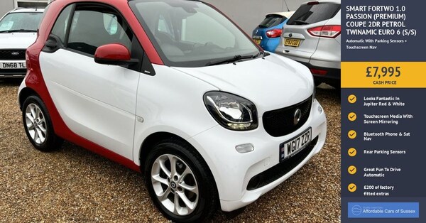 Used smart fortwo 2017 for sale - 76163344: Photo 3