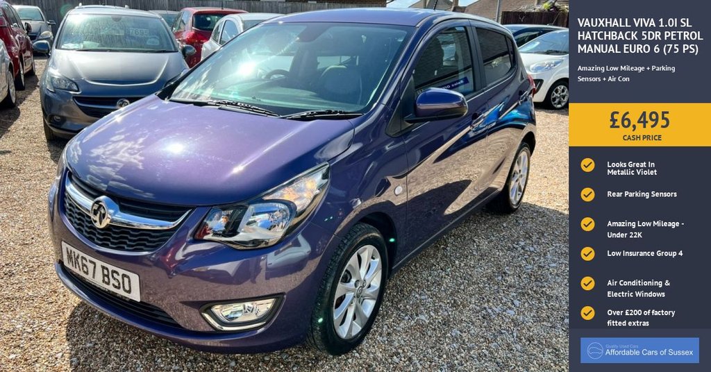 Used Vauxhall Viva 2017 for sale - 76029609: Photo 6