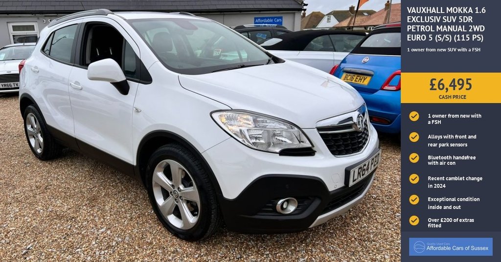 Used Vauxhall Mokka 2014 for sale - 77680769: Photo 6