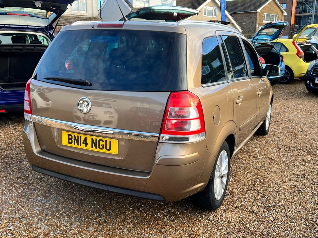 Used Vauxhall Zafira 2014 for sale - 77200580: Photo 7