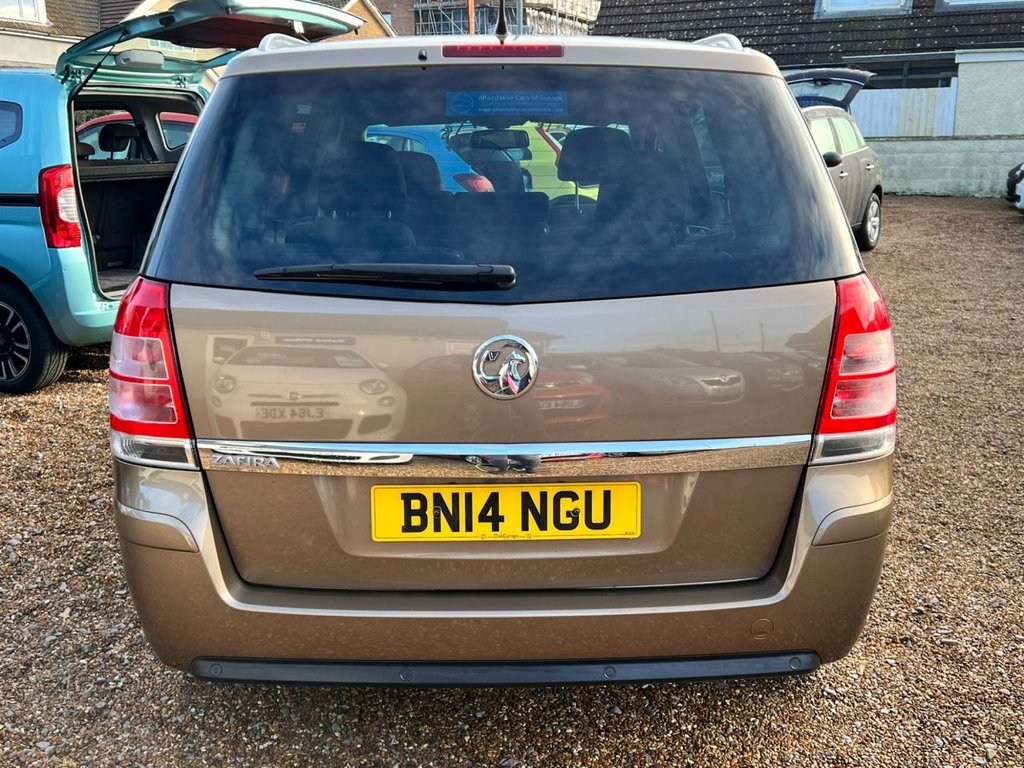 Used Vauxhall Zafira 2014 for sale - 77200580: Photo 8