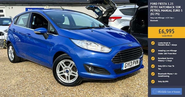 Used Ford Fiesta 2013 for sale - 76132250: Photo 8