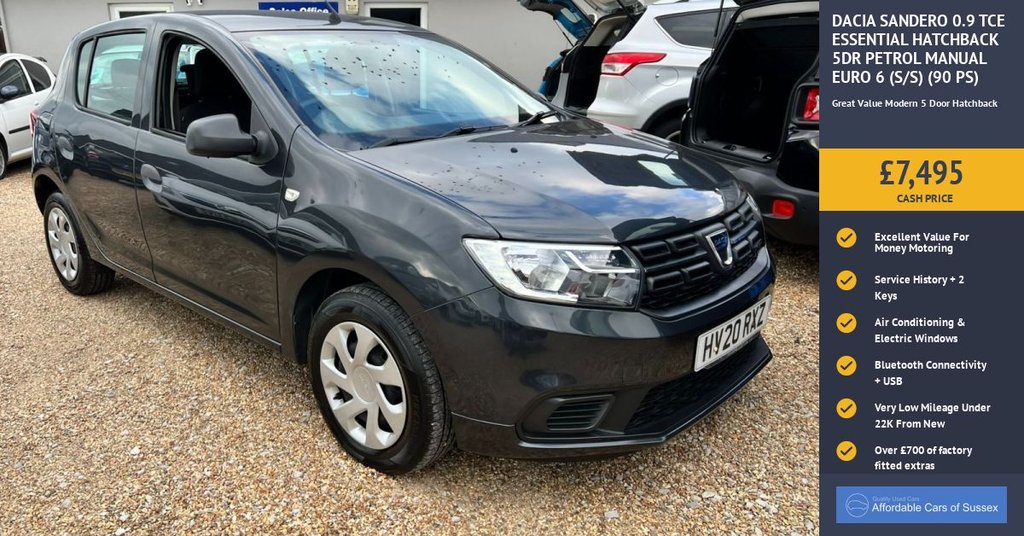 Used Dacia Sandero 2020 for sale - 76081183: Photo 7