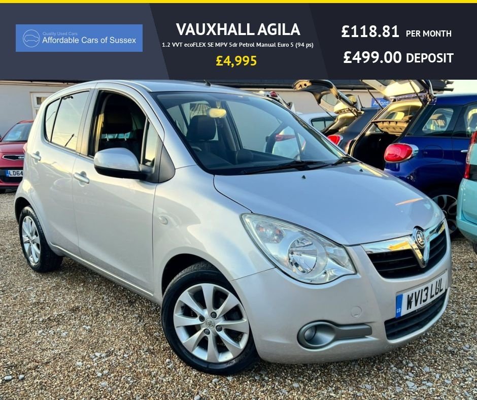 Used Vauxhall Agila 2013 for sale - 77080309: Photo 8