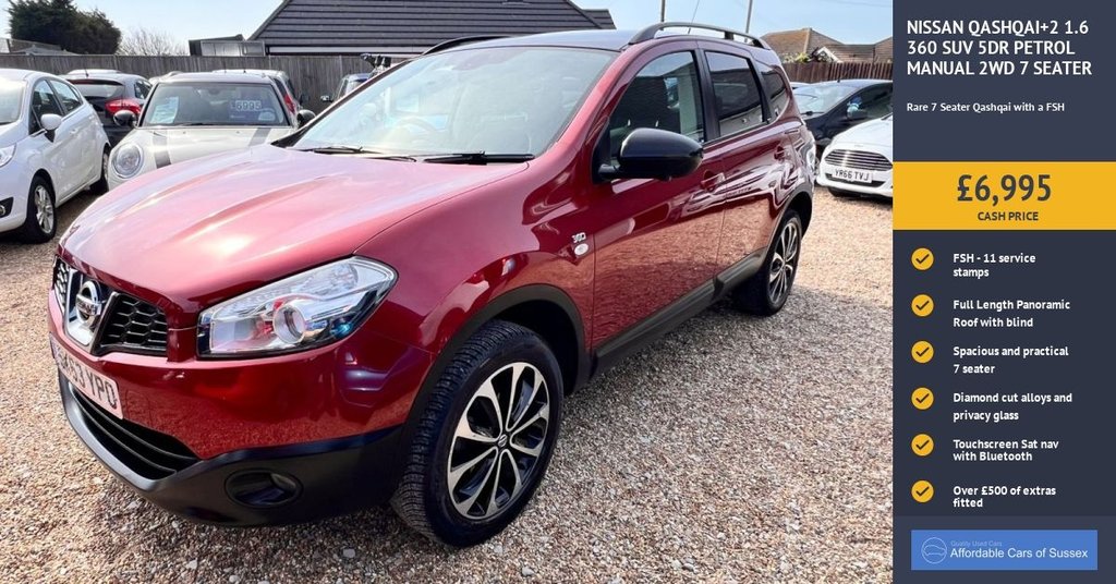 Used Nissan Qashqai+2 2014 for sale - 77966826: Photo 12