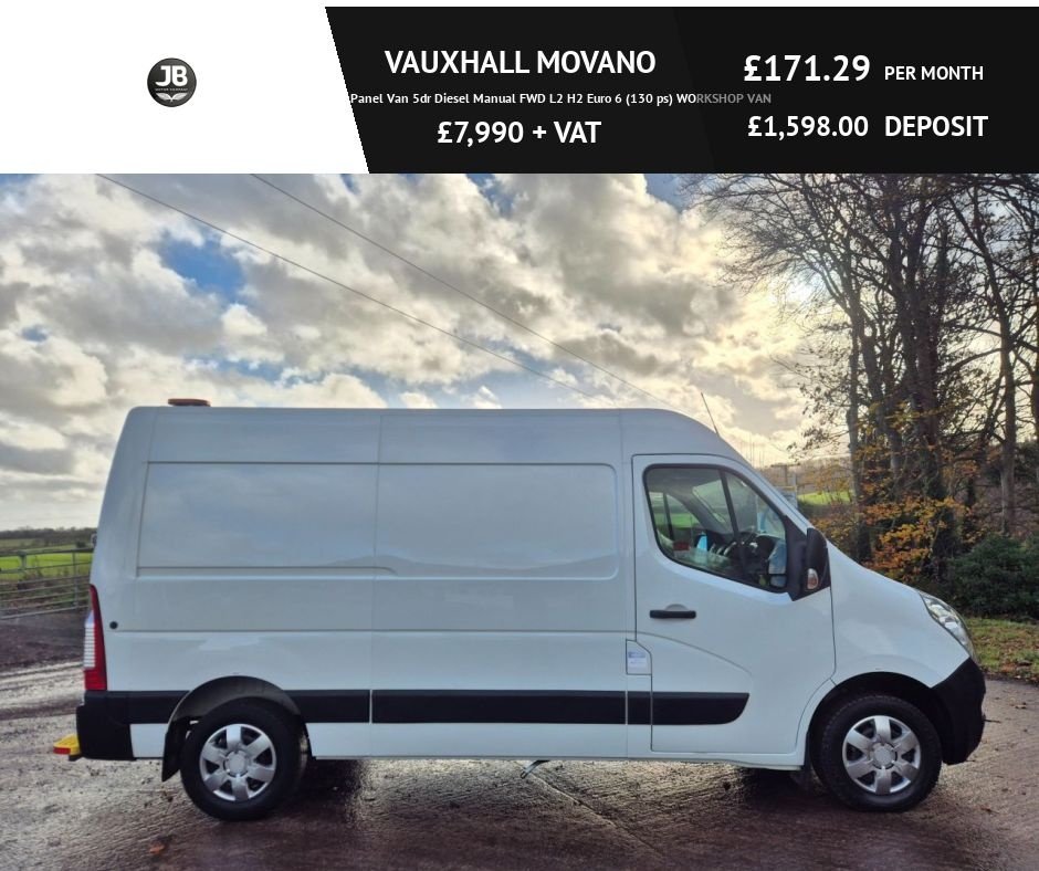 Used Vauxhall Movano 2017 for sale - 76948634: Photo 8
