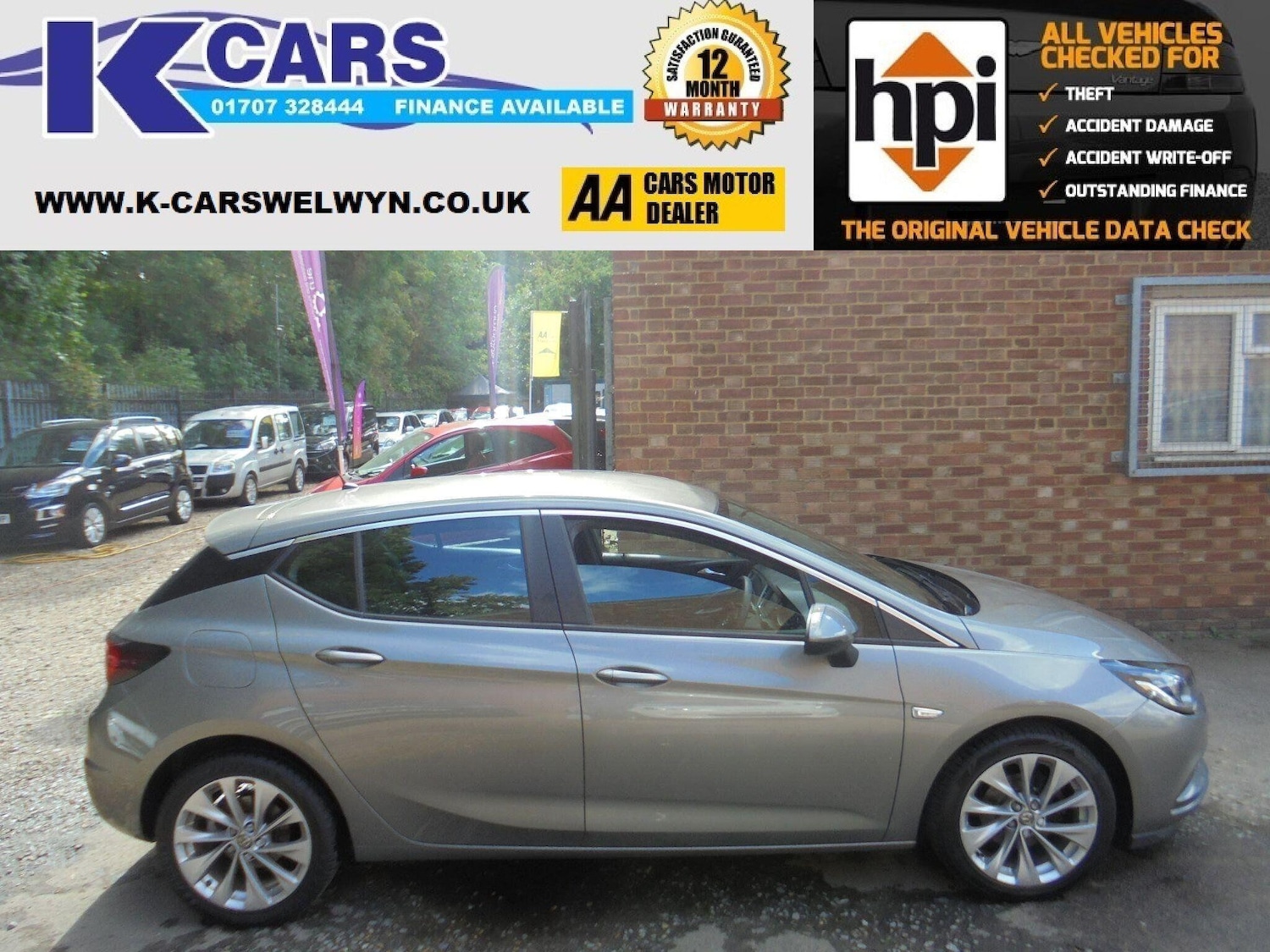 Used Vauxhall Astra 2016 for sale - 76042953: Photo 1