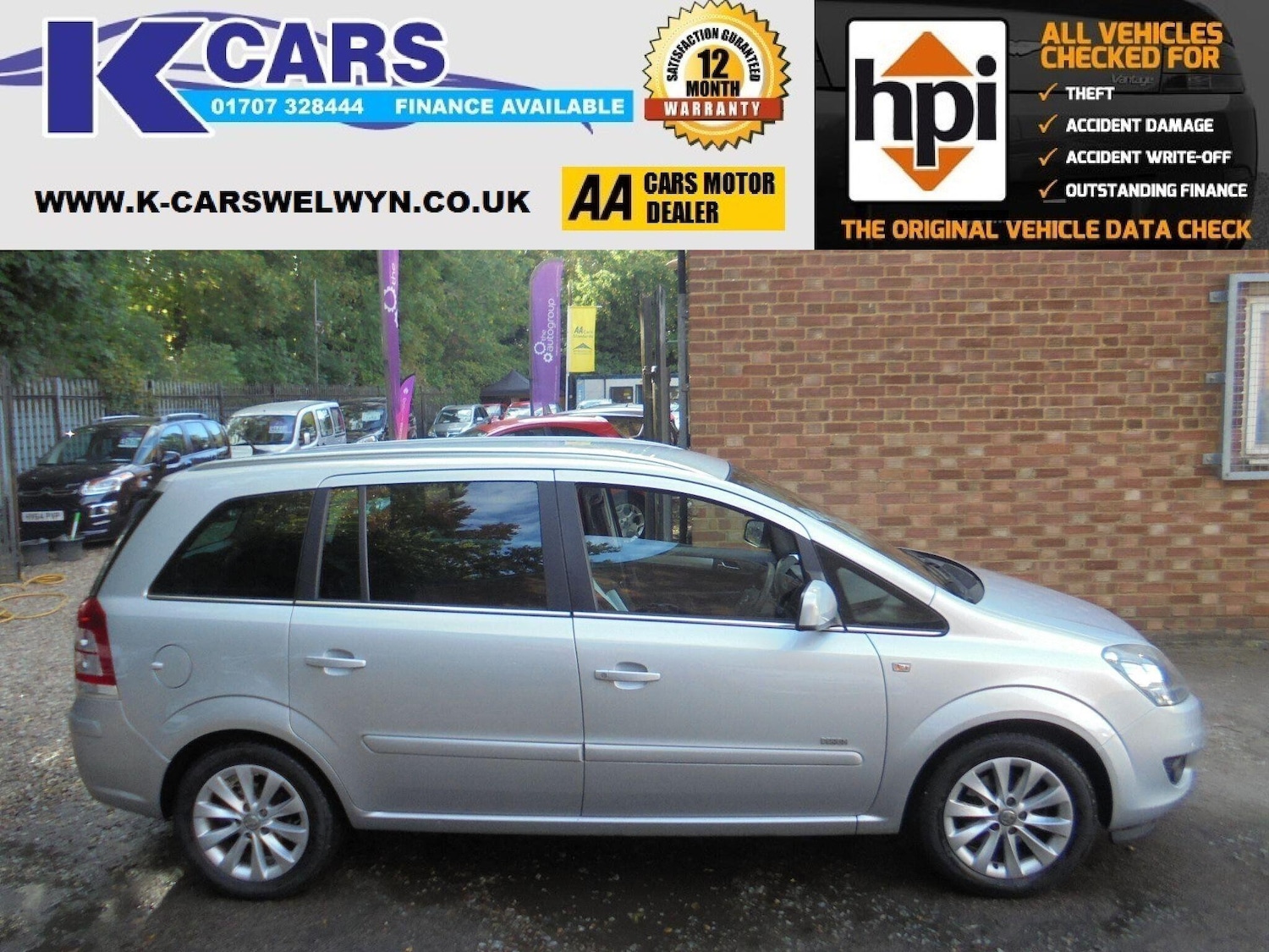 Used Vauxhall Zafira 2014 for sale - 76032211: Photo 1