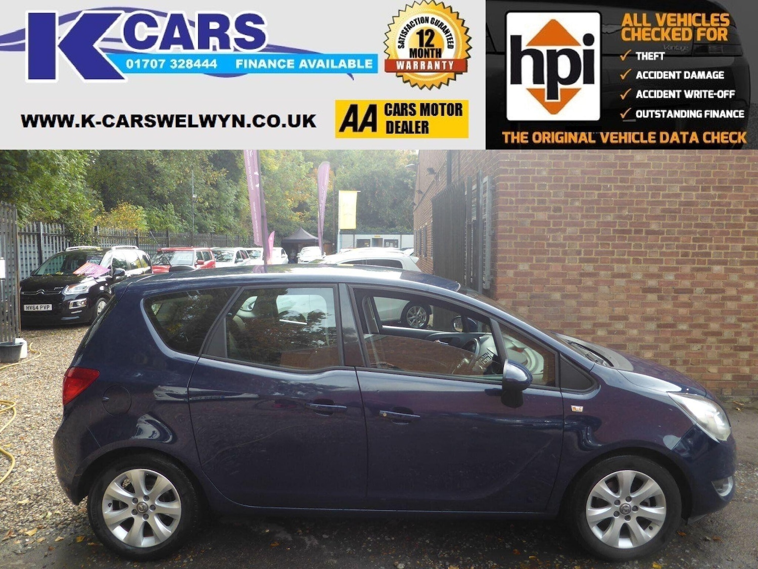 Used Vauxhall Meriva 2017 for sale - 76295093: Photo 1