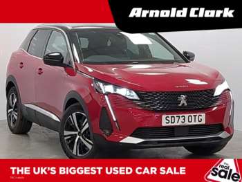 Nearly New 2023 (73) Peugeot 3008 1.6 Hybrid 225 GT 5dr e-EAT8