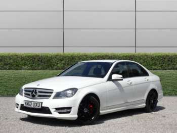 2012 (62) - C220 CDI BlueEFF AMG Sport 4dr Auto *10 SERVICES +CRUISE +HTD LTHR +2 KEYS*