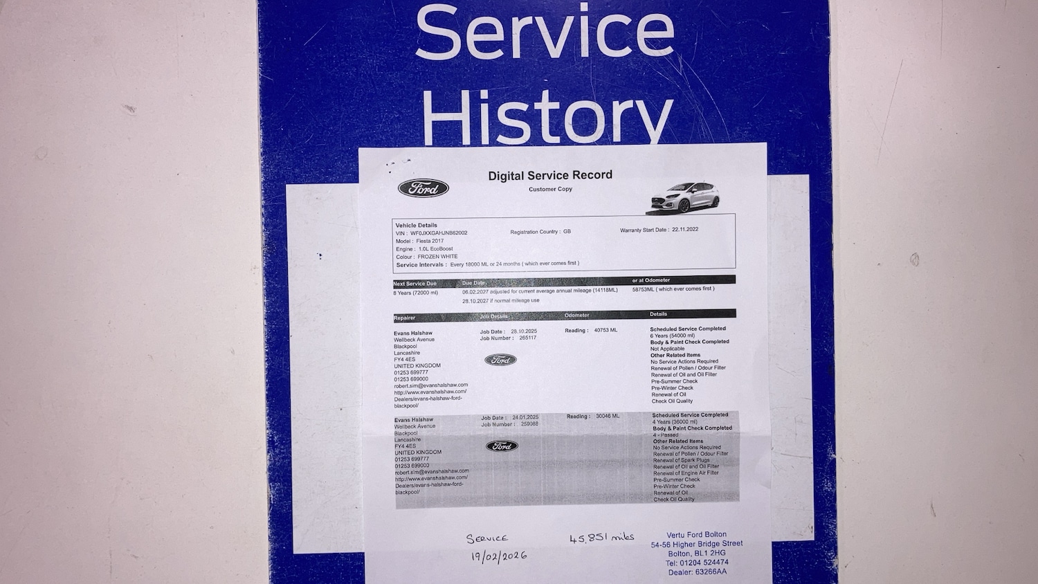 Used Ford Fiesta 2022 for sale - 77653550: Photo 6