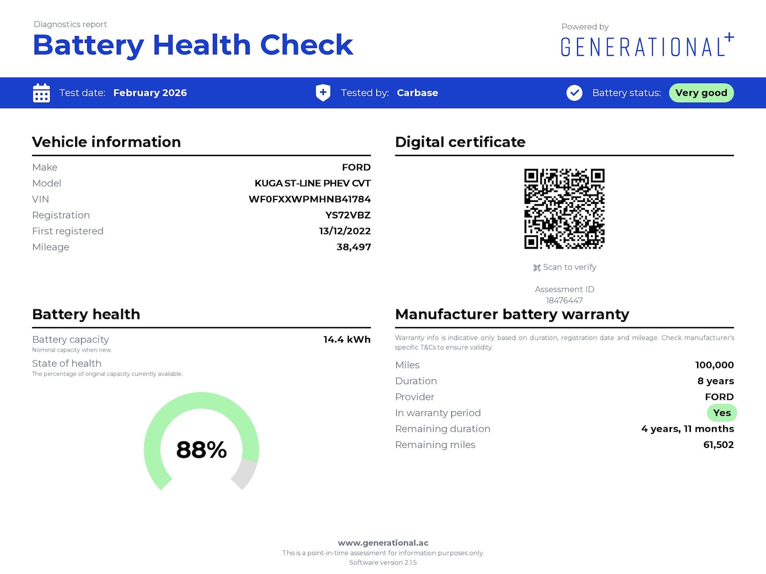 Used Ford Kuga 2022 for sale - 77608206: Photo 4