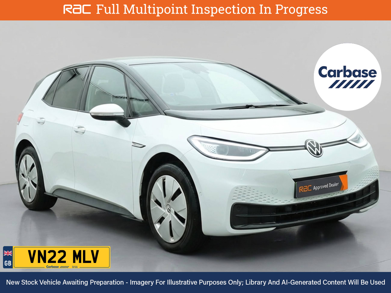 Used Volkswagen ID.3 2022 for sale - 77390160: Photo 1