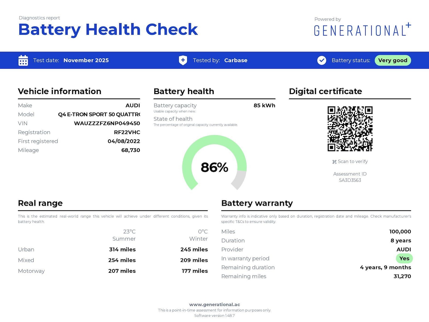Used Audi Q4 e-tron 2022 for sale - 76919317: Photo 4