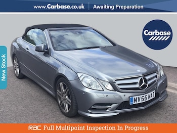 2012 - 2.1 E220 CDI BlueEfficiency Sport Cabriolet 2dr Diesel G-Tronic+ Euro 5 (s/
