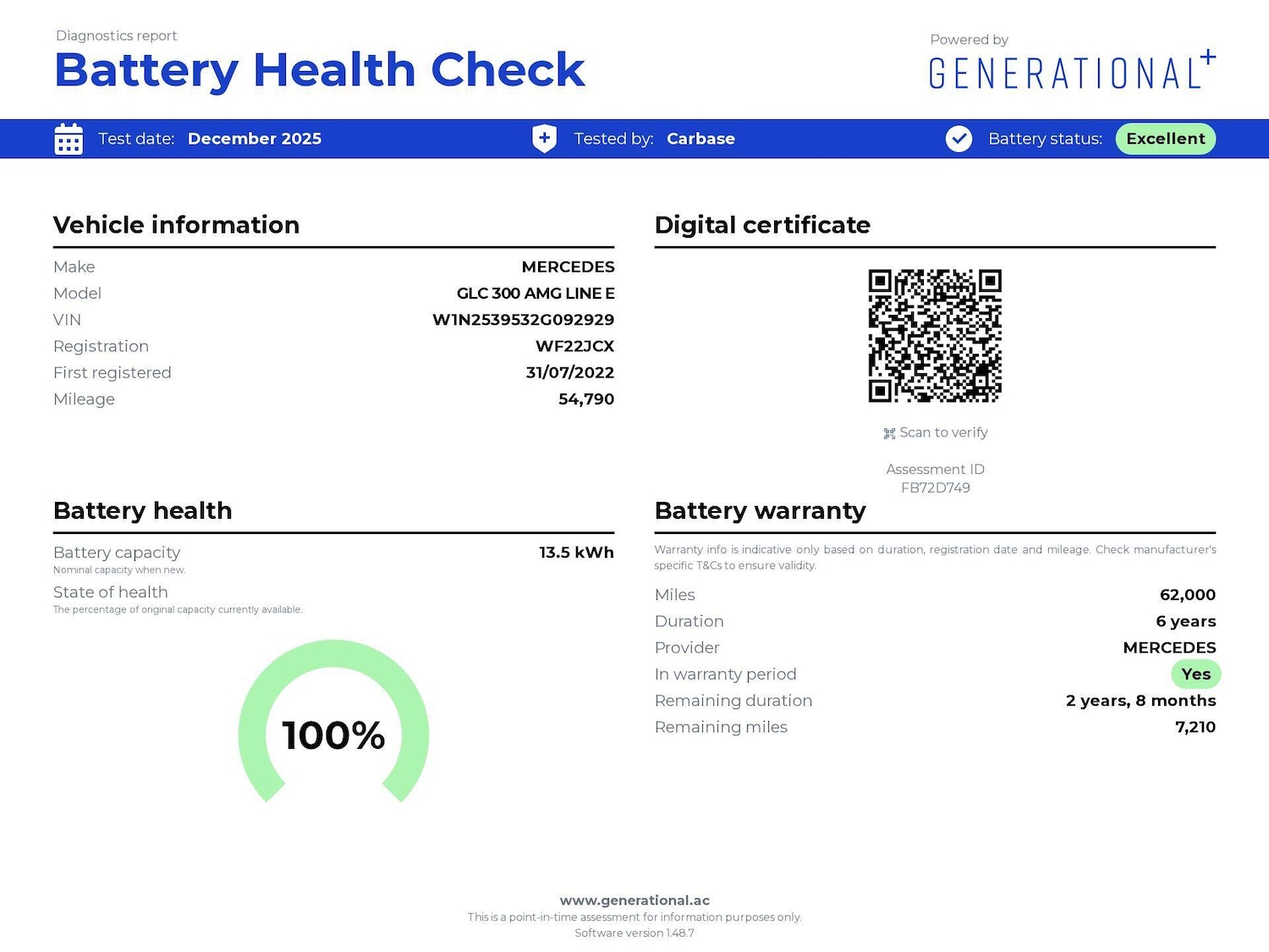 Used Mercedes-Benz GLC 2022 for sale - 77368677: Photo 4