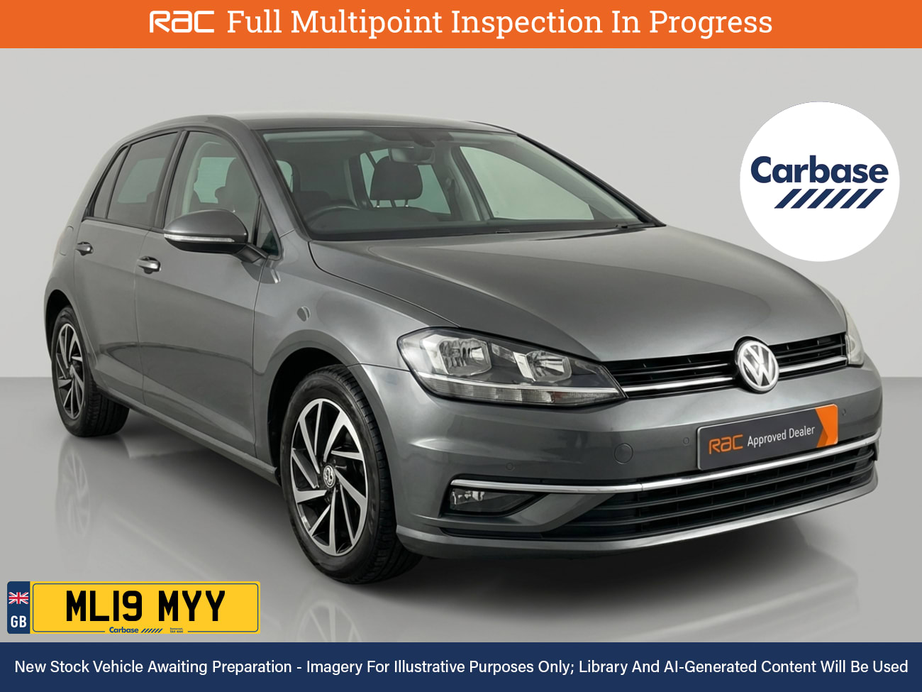 Used Volkswagen Golf 2019 for sale - 77733652: Photo 1