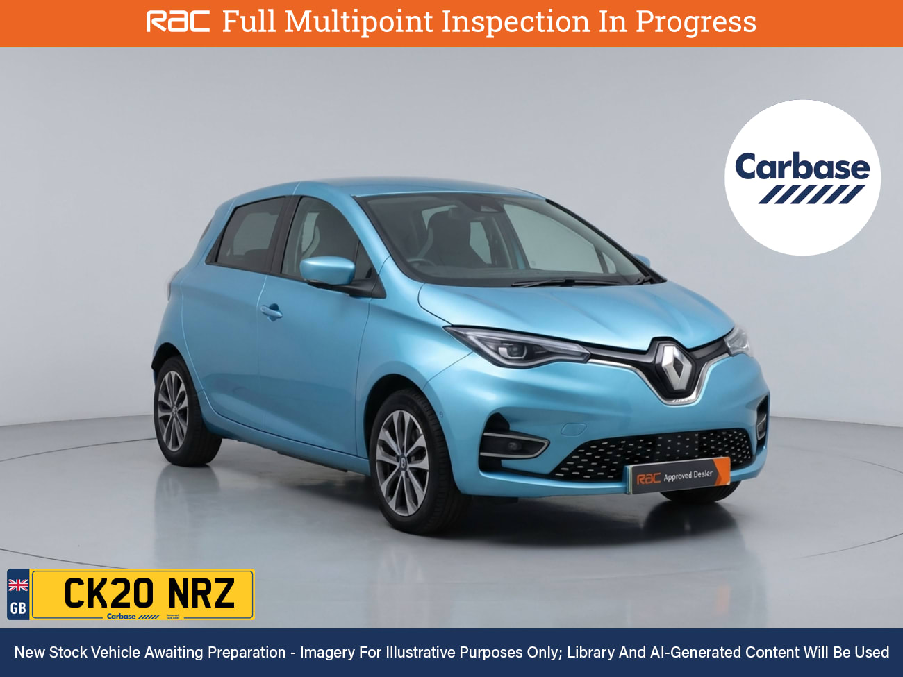 Used Renault Zoe 2020 for sale - 77348373: Photo 1