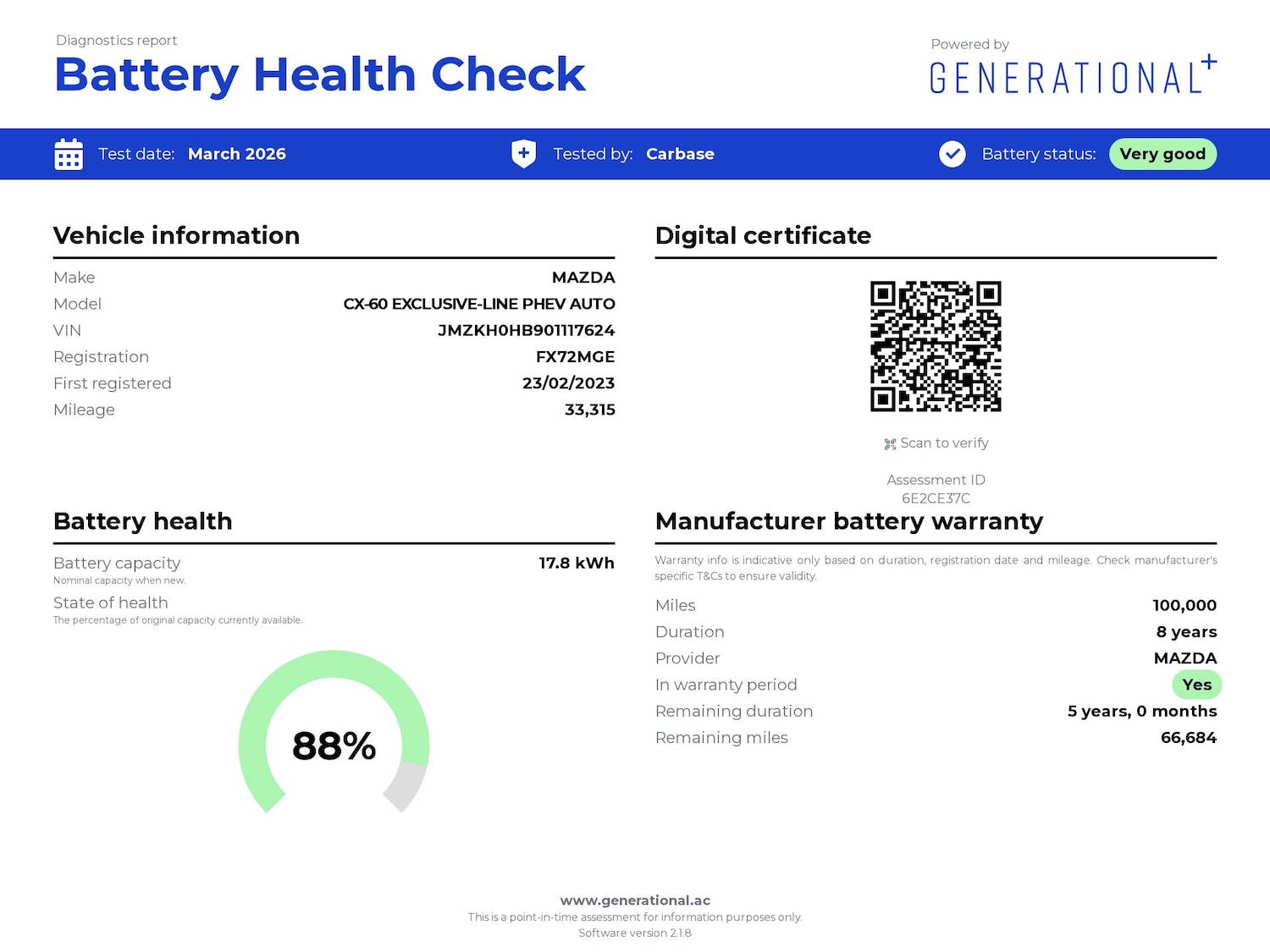 Used Mazda CX-60 2023 for sale - 77764358: Photo 4