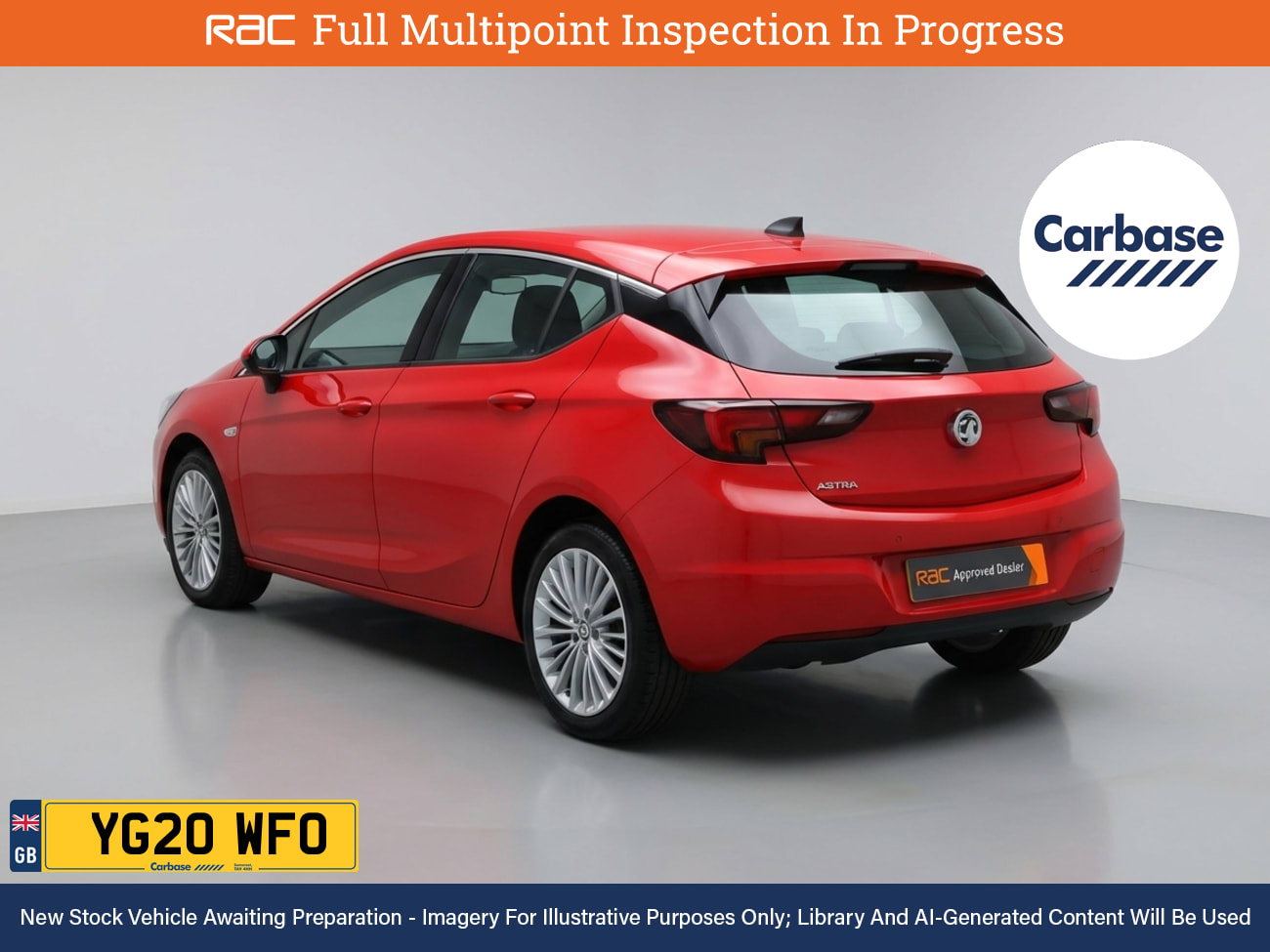 Used Vauxhall Astra 2020 for sale - 77996524: Photo 2