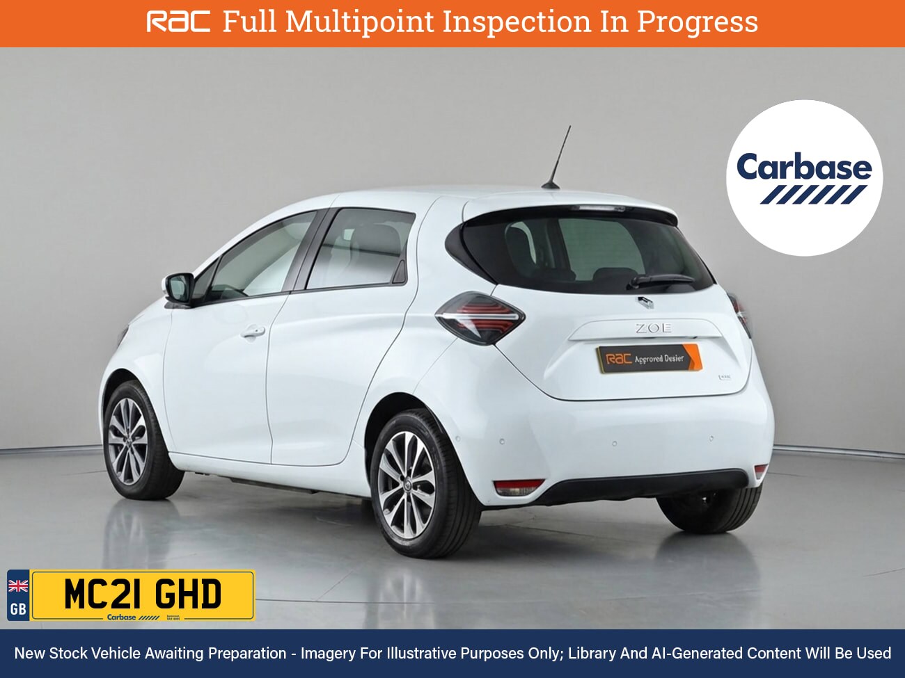 Used Renault Zoe 2021 for sale - 77929004: Photo 2