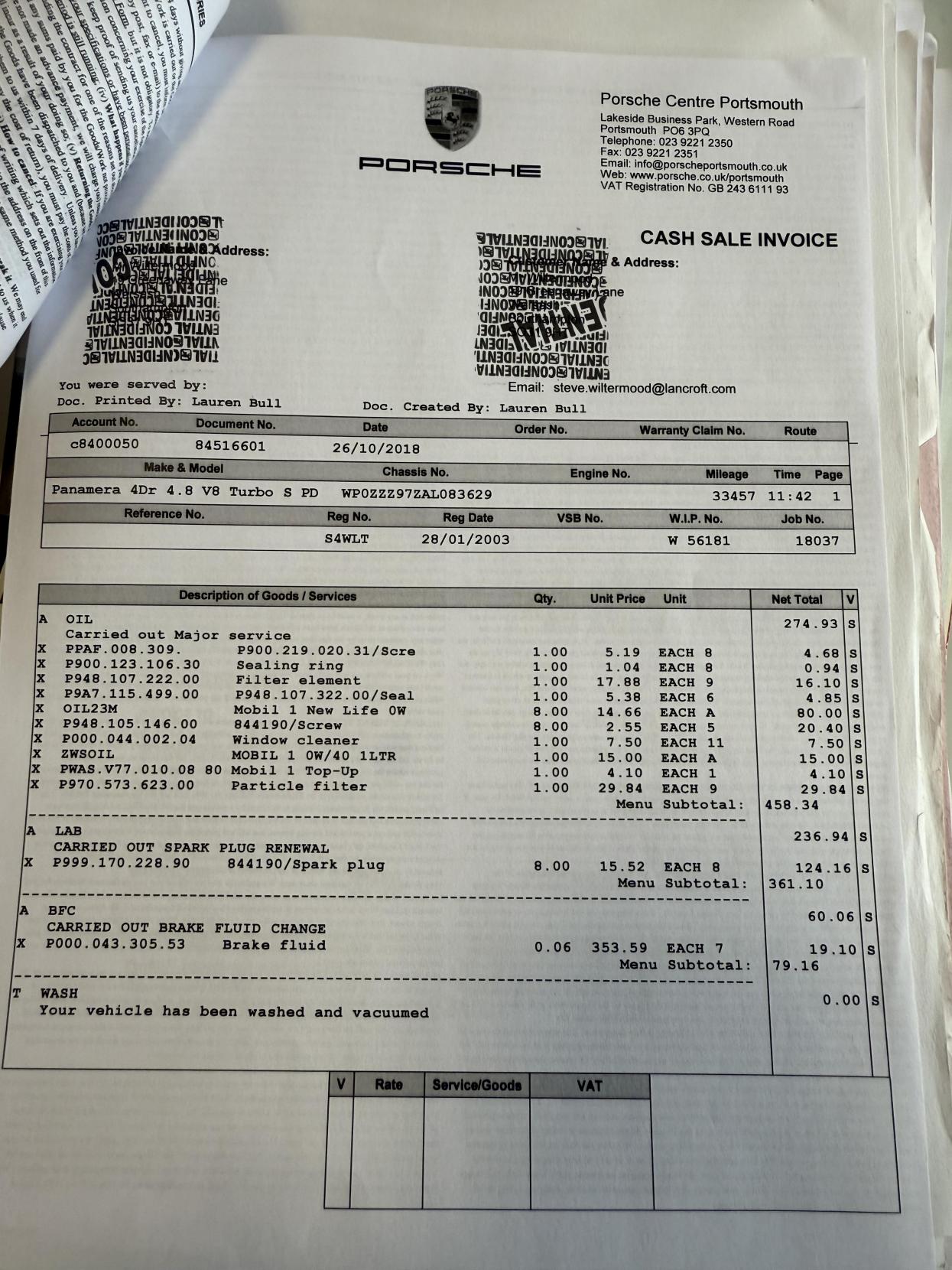 Used Porsche Panamera 2010 for sale - 76162166: Photo 44